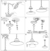 Immagine di Lampadario da Esterno Grigio Con Vetro Stile Nautico IP44 Elio Redo