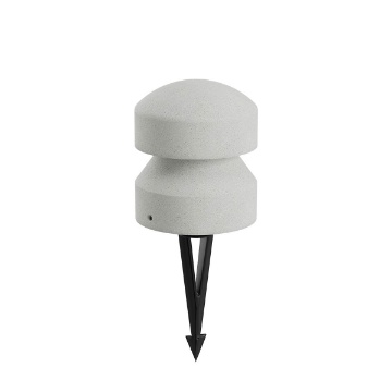 Immagine di Paletto da Giardino Basso Cemento 18cm Led 8w Cliff Redo IP65