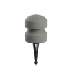 Immagine di Lampioncino Basso da Esterno Cemento Grigio 18cm Led 8w Cliff Redo IP65