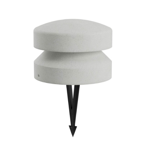 Immagine di Lampada Giardino Cemento con Picchetto IP65 Led 15w Redo Cliff