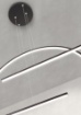 Immagine di Lampadario Nero Per Tavolo Scrivania Led Dimmer 56w Giotto Redo