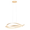 Immagine di Lampadario Nastro Oro Impuls Led Dimmer 38w 3000k Redo
