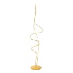 Immagine di Piantana Design Curvo Oro 160cm Impuls Led Dimmer 3000k Redo