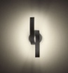 Immagine di Applique Design Nastro Nero Led 11w 3000k Redo Impuls