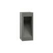 Immagine di Paletto Basso da Giardino Cemento Scuro 30cm Led 10w Toss Redo IP65