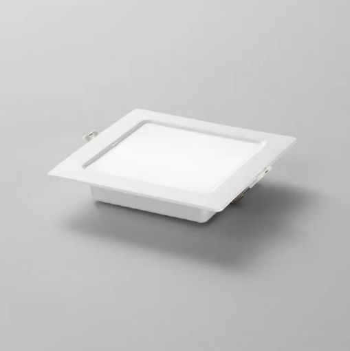 Immagine di Incasso Led Quadrato Sottile Slim Intec 18w CCT 22x22 cm