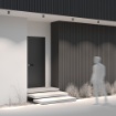 Immagine di Faretto da Soffitto Esterno Cilindro Roll Nero GU10 Maytoni IP54