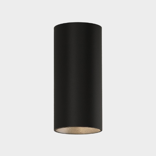 Immagine di Faretto Nero da Soffitto Pipe Led 12w 3000k CRI90 Dimmer Triac ACB
