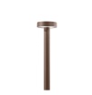 Immagine di Palo Da Giardino Moderno Fungo 70 cm Marrone Corten 4xG9 IP65