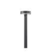 Immagine di Palo Da Giardino Fungo 70 cm Moderno Antracite 4xG9 IP65