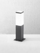 Immagine di Paletto Squadrato Basso Per Esterno 40cm Palux Quadra Isyluce IP54