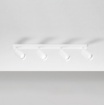 Immagine di Lampada da Soffitto Con 4 Faretti GU10 Isyluce Simplie