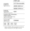 Immagine di Lampadario Piatto Urban Led Dimmer 42w CCT Per Cucina Affralux