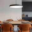 Immagine di Lampadario Urban Isyluce 50cm Per Cucina Led 39w Dimmerabile 3000k 4000k