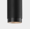 Immagine di Cilindro a Sospensione Lux Nero Per Bancone Led 12w 3000k CRI90 ACB