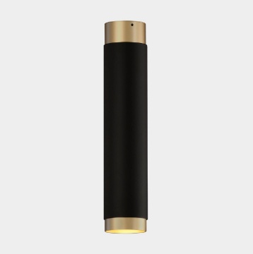Immagine di Lampada Tubolare da Soffitto Oro Nero 30cm Led 12w 3000k Lux ACB