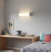 Immagine di Applique Led Bianca IP44 CCT 11w Aldo 35 cm IP44 ACB