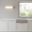 Immagine di Applique Bianca Per Bagno Aldo ACB Led 18w 3000k 4000k IP44