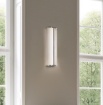 Immagine di Applique Grande Cromo Vetro Rigato Diva 100cm Led CCT 30w ACB IP44