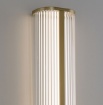 Immagine di Grande Lampada da Parete Diva Oro 100cm Led CCT 30w ACB IP44