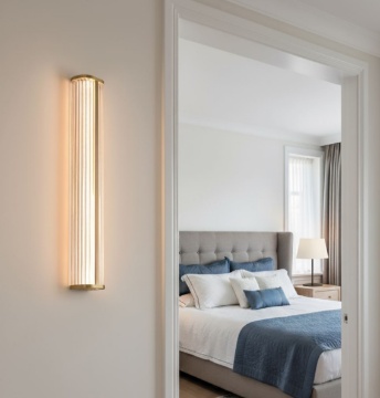 Immagine di Applique Decorativa Vetro Divino 60cm Led CCT 32w ACB IP44