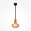 Immagine di Lampada in Legno Chiaro Sospensione Roots Maytoni