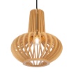 Immagine di Lampada in Legno Chiaro Sospensione Roots Maytoni
