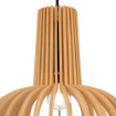 Immagine di Lampada in Legno Chiaro Sospensione Roots Maytoni