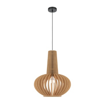 Immagine di Lampadario Legno Sagomato Per Cucina Maytoni Roots 35cm