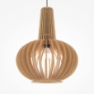 Immagine di Lampadario Legno Sagomato Per Cucina Maytoni Roots 35cm