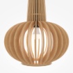 Immagine di Lampadario Legno Sagomato Per Cucina Maytoni Roots 35cm