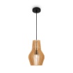 Immagine di Lampadario da Cucina Paralume Legno Stile Nordico Roots Maytoni
