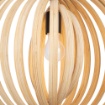 Immagine di Lampadario in Legno Chiaro Per Camera da Letto Roots Maytoni