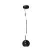 Immagine di Sospensione Sfera Effetto Marmo Nero Per Comodino Basic Maytoni