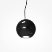 Immagine di Sospensione Sfera Effetto Marmo Nero Per Comodino Basic Maytoni