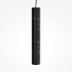 Immagine di Sospensione Penisola Cilindro Marmo Nero Led CCT 5W Basic Maytoni