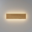 Immagine di Applique Effetto Legno Rettangolare Basic Maytoni Led 8w CCT