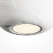 Immagine di Lampada Sfera a Sospensione Marmo Bianco Moderna Basic Maytoni