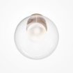 Immagine di Applique Basic Form Maytoni Oro Sfera Vetro 20 cm