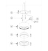 Immagine di Lampada Compatta da Soffitto Hoop Nero Gx53 Maytoni