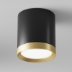 Immagine di Faretto Nero Oro Moderno Led Gx53 Hoop Maytoni