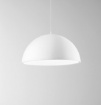 Immagine di Sospensione Cupola Bianca Per Cucina Xenia Fan 50 cm