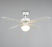 Immagine di Ventilatore Con Pale Reversibili Effetto Legno 1xE27 Hammerfest Trio