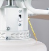 Immagine di Ventilatore Con Pale Reversibili Effetto Legno 1xE27 Hammerfest Trio