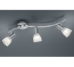 Immagine di Lampada da Soffitto 3 Spot E14 Led Orientabili Levisto Nichel Trio Lighting