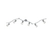 Immagine di Lampada da Soffitto 6 Spot E14 Orientabili Levisto Nichel Trio Lighting