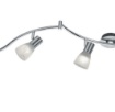 Immagine di Lampada da Soffitto 6 Spot E14 Orientabili Levisto Nichel Trio Lighting