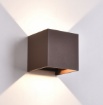 Immagine di Applique Quadrata Kendo Corten Ottica Regolabile Led CCT IP65 ACB