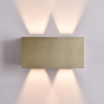 Immagine di Applique Moderna Oro IP65 Led 22w CCT 4 Luci Regolabili Kendo ACB