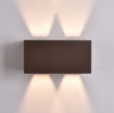 Immagine di Applique Esterna Kendo Double Corten IP65 Led 22w CCT ACB